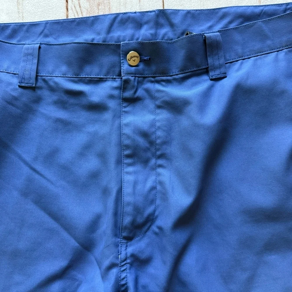 Callaway Men’s Blue Golf Cargo Shorts Size 40 Resortwear Vacation Casual Comfy - Picture 3 of 10